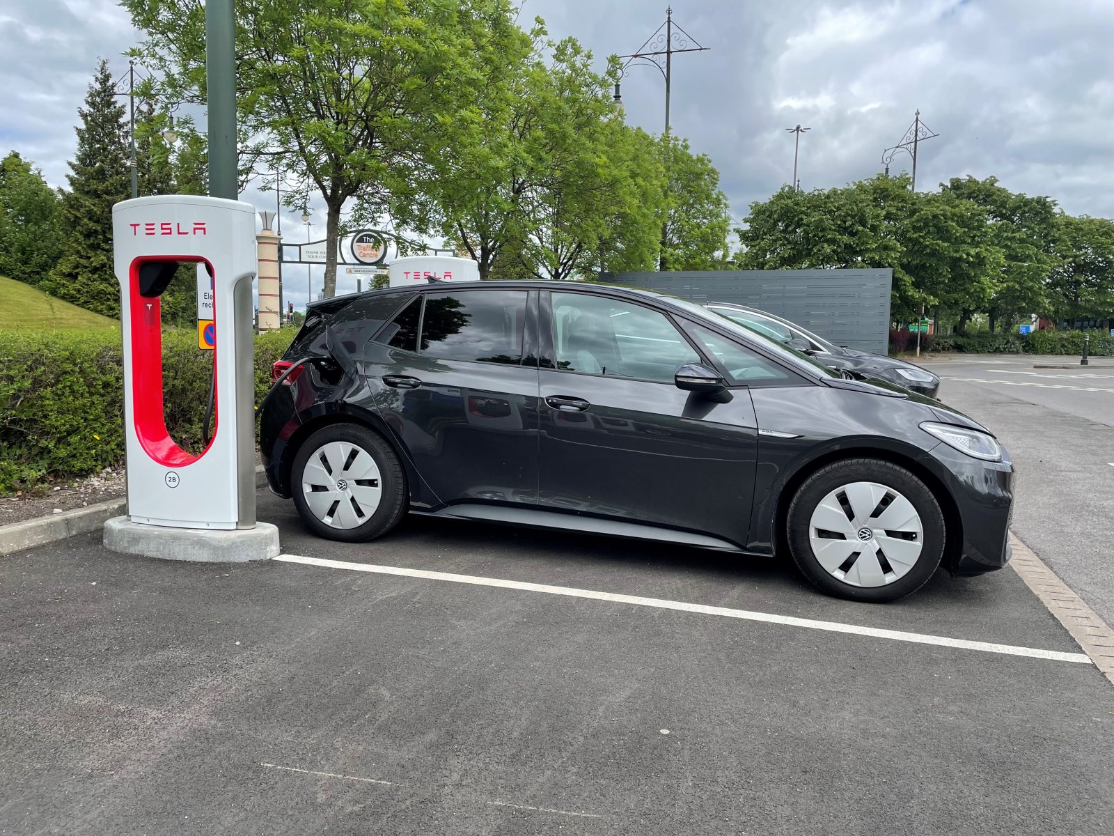 Tesla UK Supercharger network opened up to other EVs